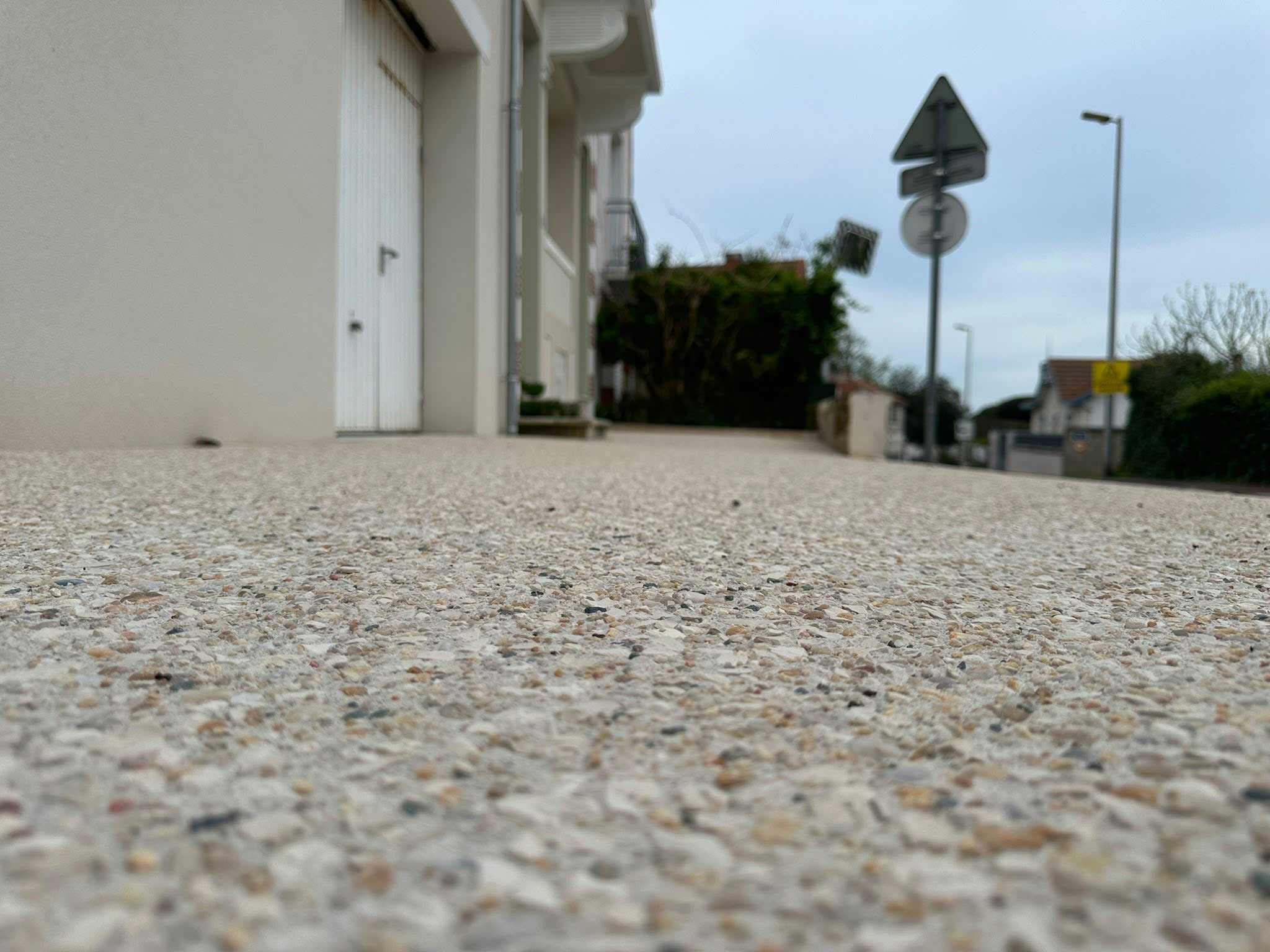Photos de nos aménagements extérieurs : cours, allées et terrassement